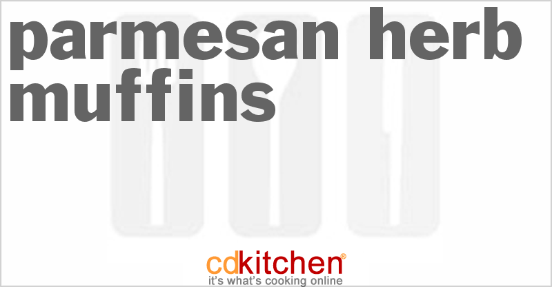 Parmesan Herb Muffins - CDKitchen.com