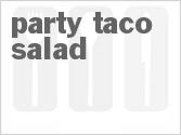 recipe for party taco salad