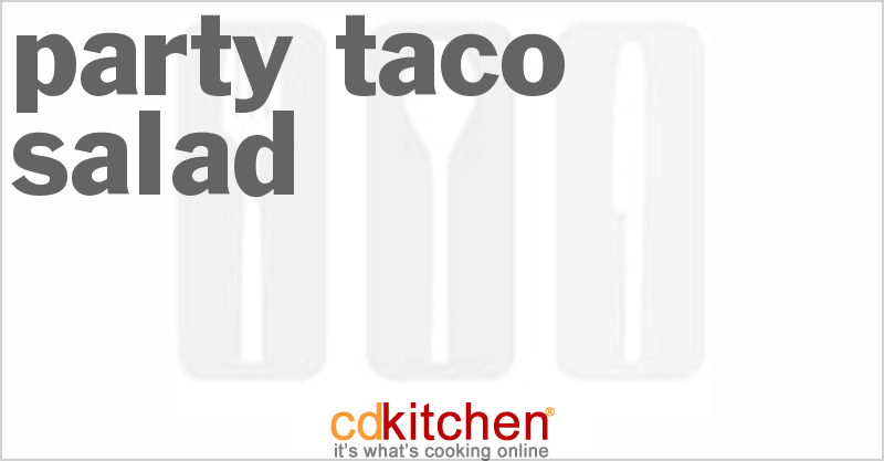 Party Taco Salad - CDKitchen.com