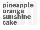 recipe for pineapple-orange sunshine cake