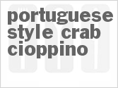 recipe for portuguese-style crab cioppino