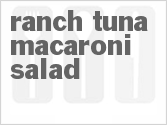 recipe for ranch tuna macaroni salad