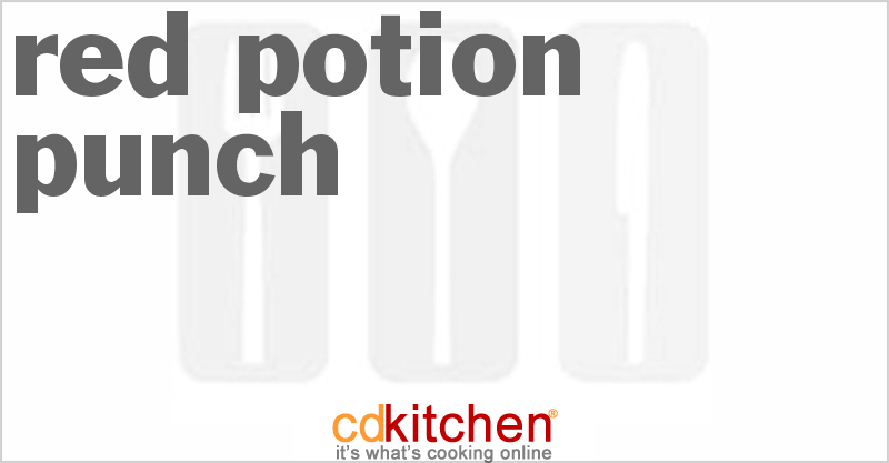 Red Potion Punch - CDKitchen.com