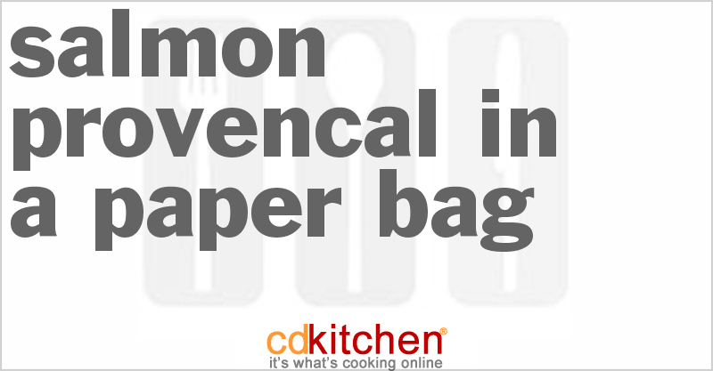 Salmon Provencal in a Paper Bag - CDKitchen.com