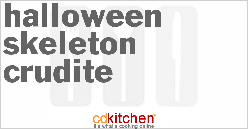 Skeleton Crudite - CDKitchen.com