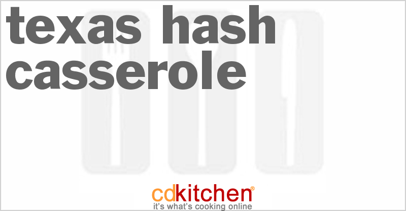 Texas Hash Casserole - CDKitchen.com