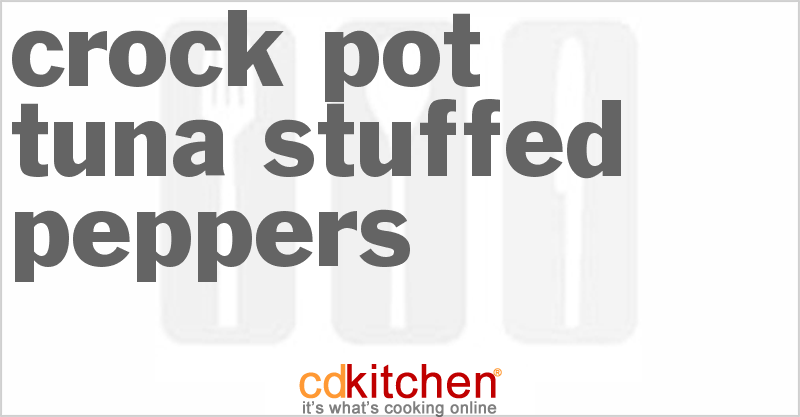 Tuna-Stuffed Peppers - CDKitchen.com