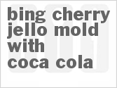 Bing Cherry Jello Mold With Coca-Cola