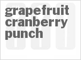 Grapefruit-Cranberry Punch