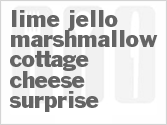 Lime Jello Marshmallow Cottage Cheese Surprise