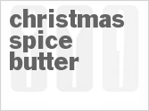 Christmas Spice Butter