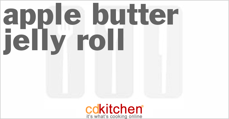 Apple Butter Jelly Roll - CDKitchen.com