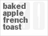 recipe for baked apple french toast
