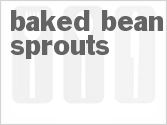 recipe for baked bean sprouts
