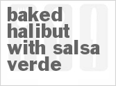recipe for baked halibut with salsa verde