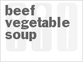 recipe for slow cooker beef vegetable soup