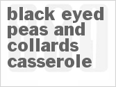 recipe for black eyed peas and collards casserole