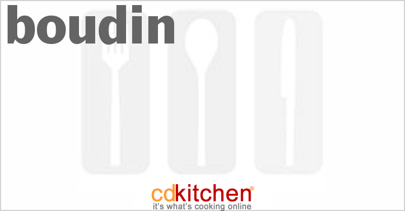 Boudin - CDKitchen.com