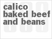 recipe for slow cooker calico baked beef and beans