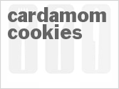 recipe for cardamom cookies