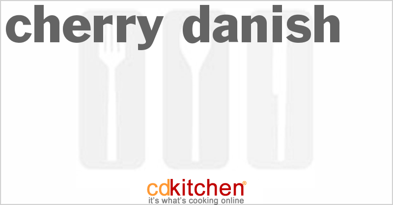 Cherry Danish - CDKitchen.com