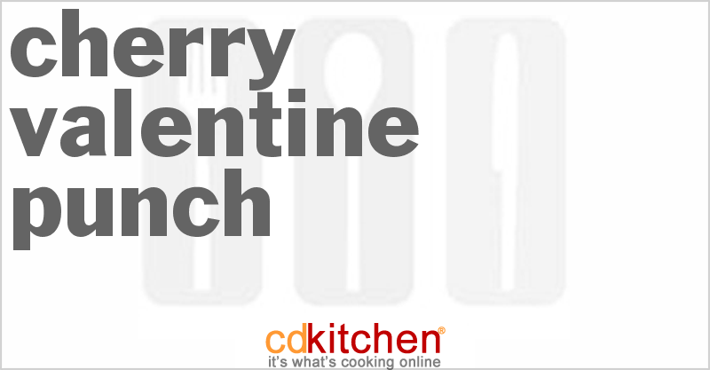 Cherry Valentine Punch - CDKitchen.com