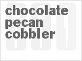 recipe for chocolate pecan cobbler