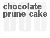 recipe for chocolate prune cake