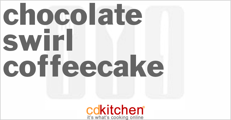 Chocolate Swirl Coffeecake - CDKitchen.com