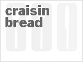 recipe for bread machine craisin bread