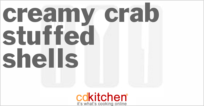 Creamy Crab-Stuffed Shells - CDKitchen.com