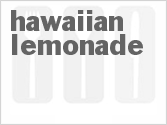 recipe for hawaiian lemonade