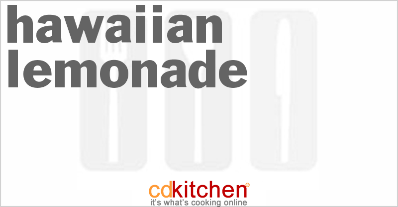 Hawaiian Lemonade - CDKitchen.com