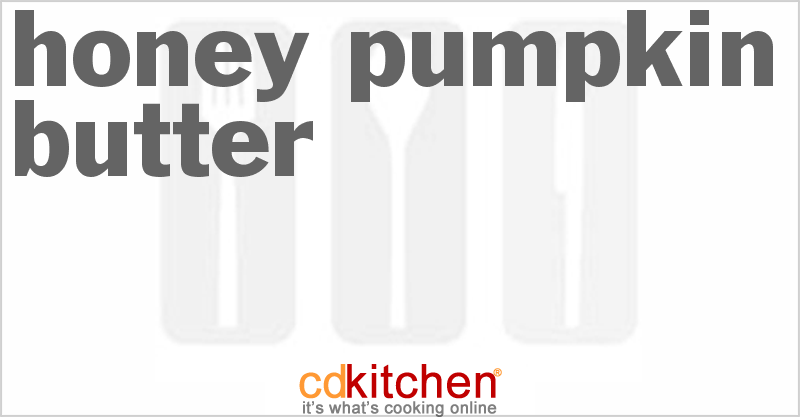 Honey-Pumpkin Butter - CDKitchen.com