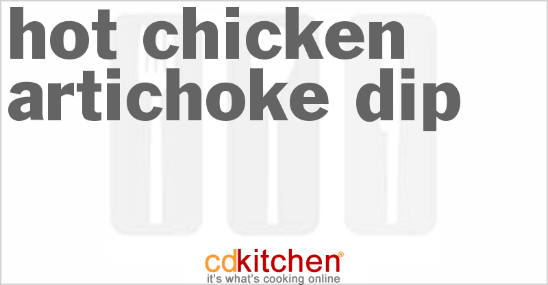 Hot Chicken Artichoke Dip - CDKitchen.com