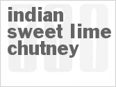 recipe for indian sweet lime chutney