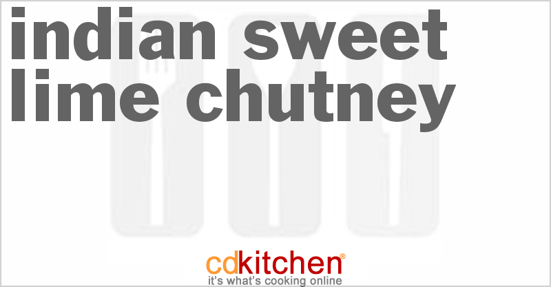 Indian Sweet Lime Chutney - CDKitchen.com