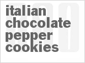 recipe for italian chocolate pepper cookies