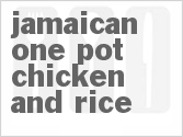 recipe for jamaican one pot chicken and rice