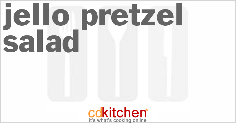 Jello Pretzel Salad - CDKitchen.com