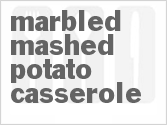 recipe for marbled mashed potato casserole