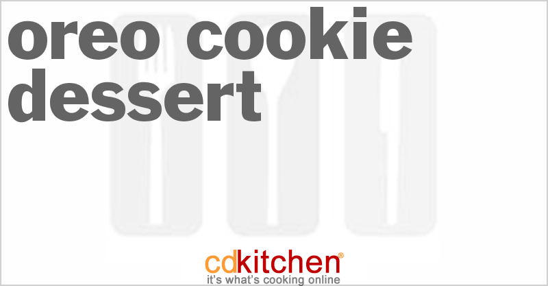 Oreo Cookie Dessert - CDKitchen.com