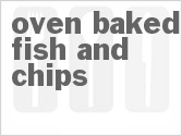 recipe for oven baked fish and chips