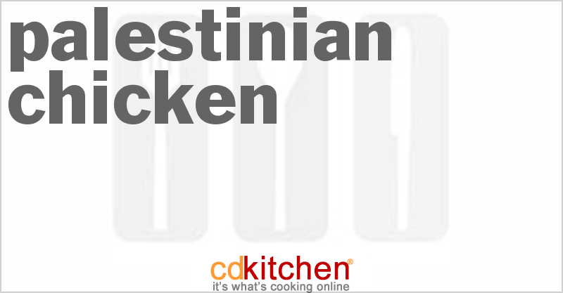 Palestinian Chicken - CDKitchen.com