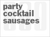 recipe for party cocktail sausages