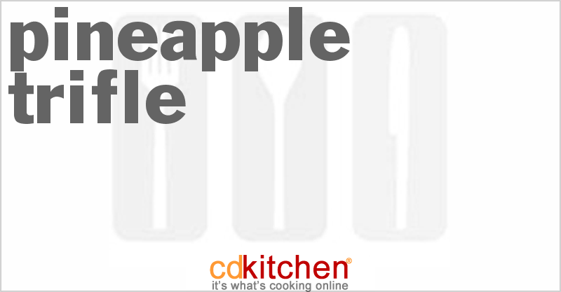 Pineapple Trifle - CDKitchen.com