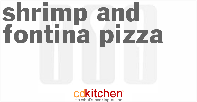 Shrimp And Fontina Pizza - CDKitchen.com
