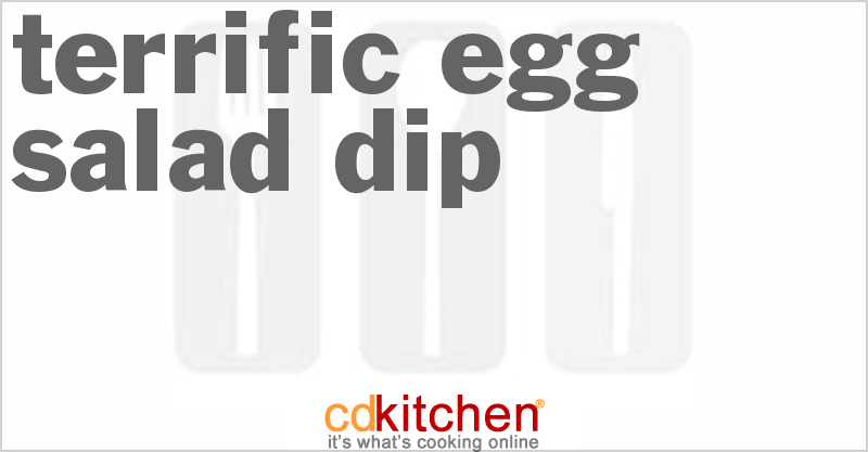 Terrific Egg Salad Dip - CDKitchen.com