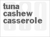 recipe for tuna-cashew casserole