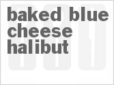 recipe for baked blue cheese halibut